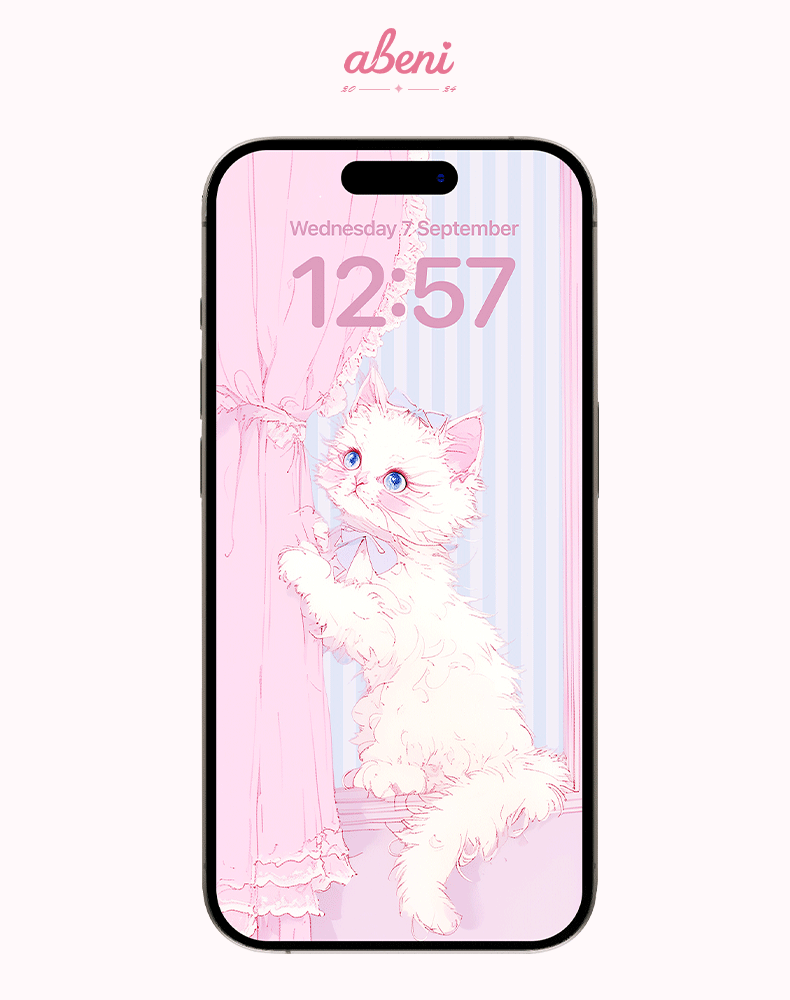 【Wallpaper】voyeur kitten