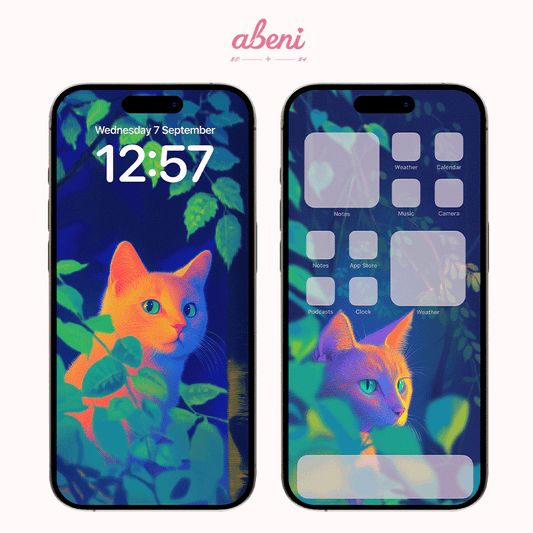 【Wallpaper】naughty cat